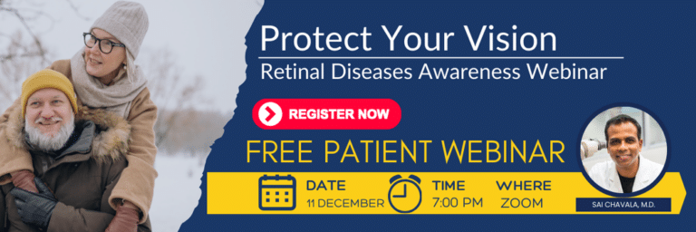 Free Retina Health Awareness Webinar – Dec 11th